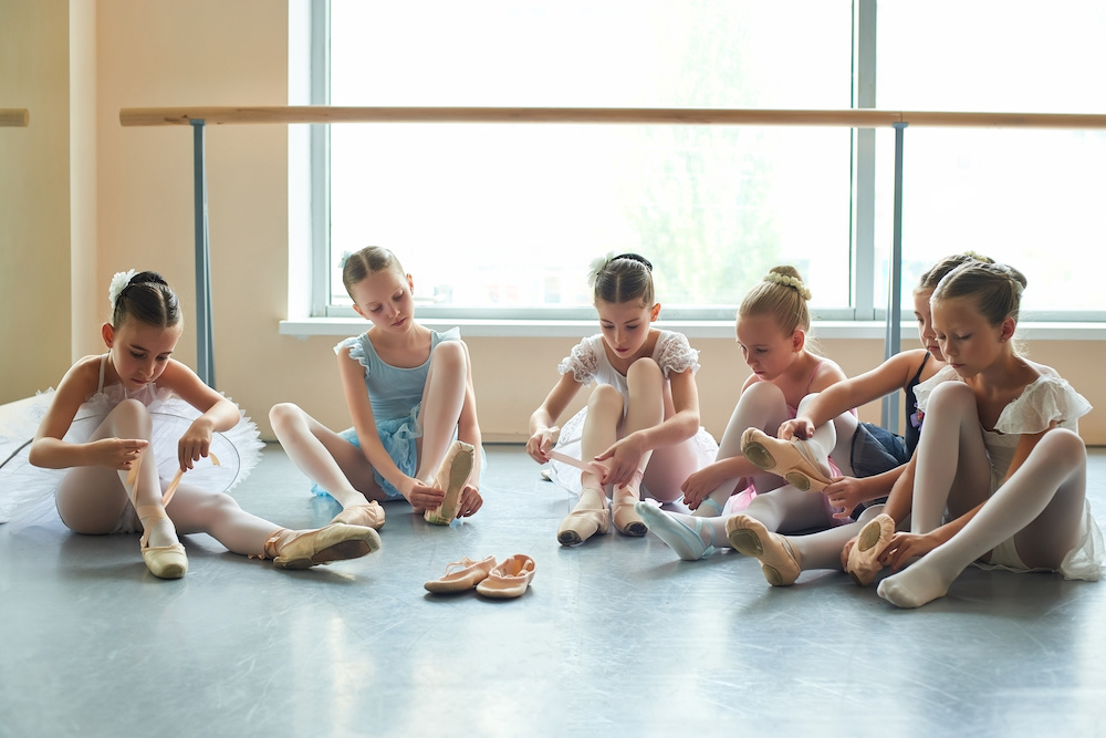 types of ballet shoes